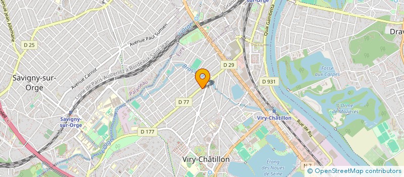 localisation de l'entreprise BATIMENT MF CONSULTANT à VIRY-CHATILLON