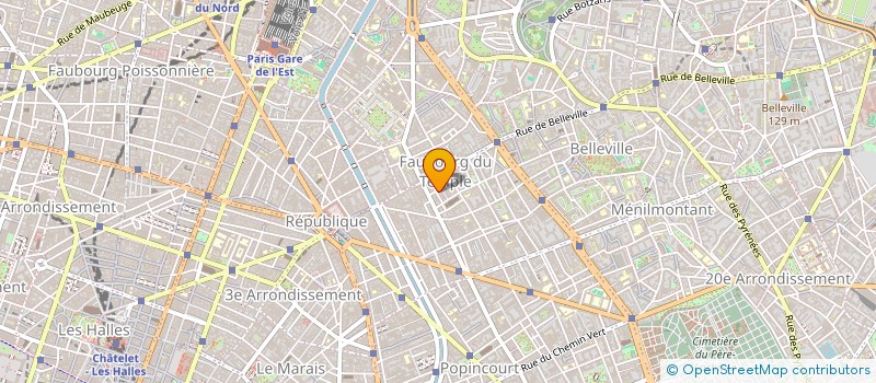localisation de l'entreprise BATIMENT MODERNE à PARIS