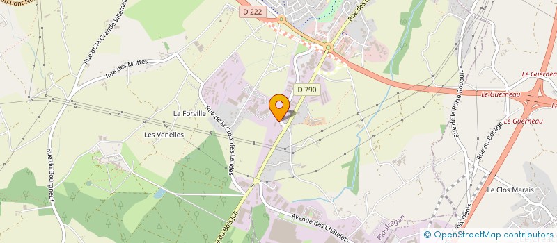 localisation de l'entreprise BATIMENT MODERNE BRETON à PLOUFRAGAN