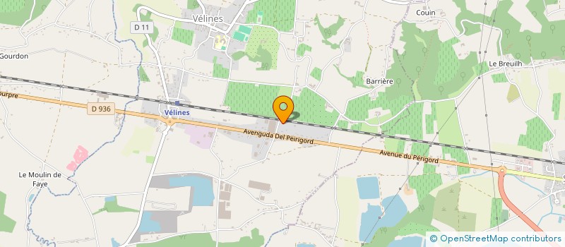 localisation de l'entreprise BATIMENT MOUTREUIL CONSTRUCTION  VELINES