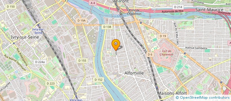 localisation de l'entreprise BATIMENT MULTISERVICES  VILLENEUVE-SAINT-GEORGES