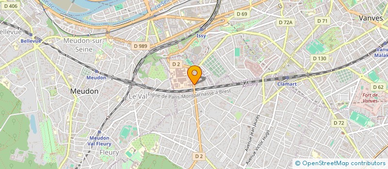 localisation de l'entreprise BATIMENT OMNI SERVICES à CLAMART