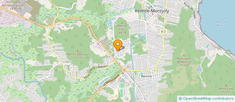 localisation de l'entreprise BATIMENT PLUS  REMIRE-MONTJOLY