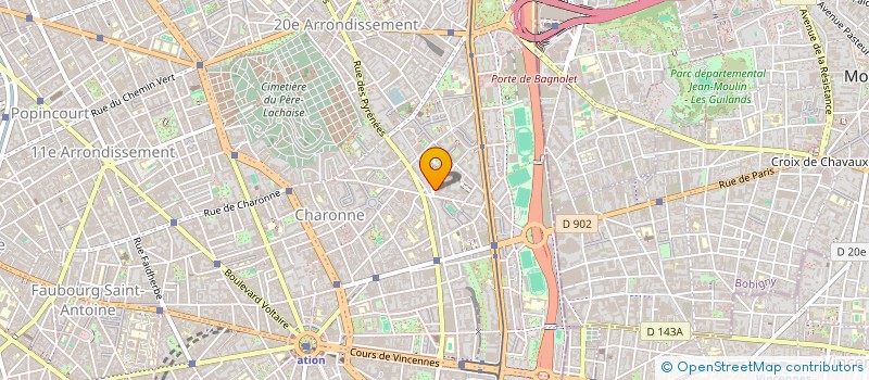 localisation de l'entreprise BATIMENT PRESTATIONS SERVICES  PARIS