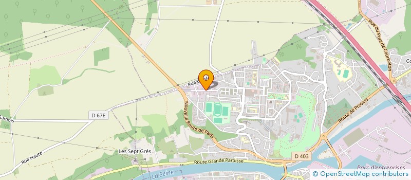 localisation de l'entreprise BATIMENT PRO  MONTEREAU-FAULT-YONNE