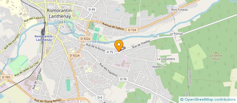 localisation de l'entreprise BATIMENT PRO LASCO à ROMORANTIN-LANTHENAY
