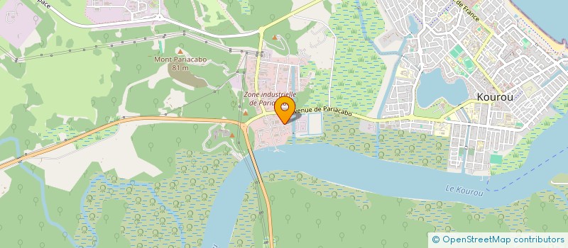 localisation de l'entreprise BATIMENT PRO SERVICE  KOUROU