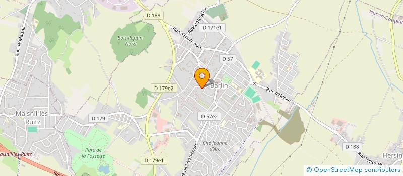 localisation de l'entreprise BATIMENT REN'OFFE à BARLIN