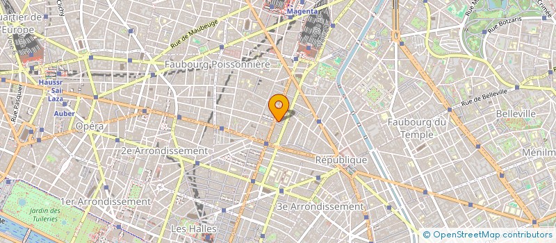 localisation de l'entreprise BATIMENT RENOVATION CONSTRUCTION  PARIS