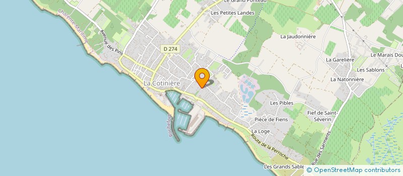 localisation de l'entreprise BATIMENT RENOVATION GENERAL  SAINT-PIERRE-D'OLERON