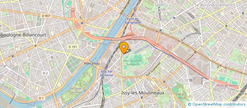 localisation de l'entreprise BATIMENT RENOVATION GENERALE à ISSY-LES-MOULINEAUX