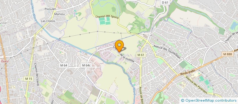 localisation de l'entreprise BATIMENT RENOVATION MIDI-PYRENEES à L'UNION
