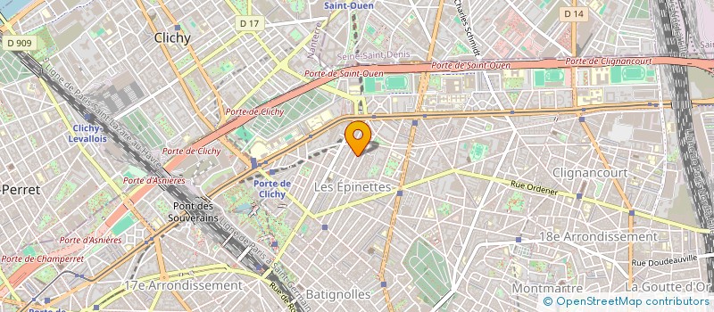 localisation de l'entreprise BATIMENT RENOVATION SERVICES  PARIS