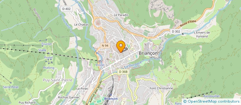 localisation de l'entreprise BATIMENT S à BRIANCON