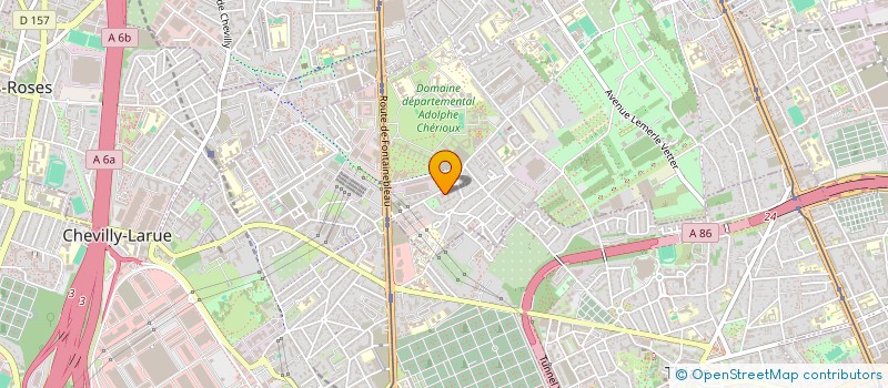 localisation de l'entreprise BATIMENT-SERVICE à VITRY-SUR-SEINE