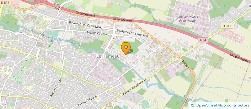 localisation de l'entreprise BATIMENT SERVICE TRAVAUX PUBLICS à PAU