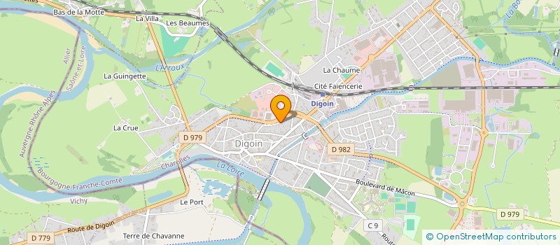 localisation de l'entreprise BATIMENT SERVICES à DIGOIN