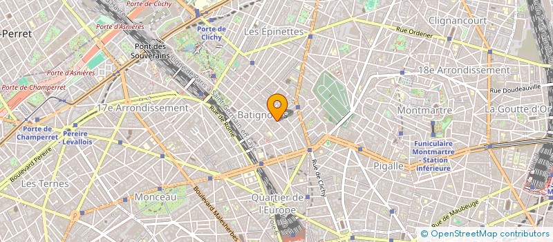 localisation de l'entreprise BATIMENT SERVICES  PARIS