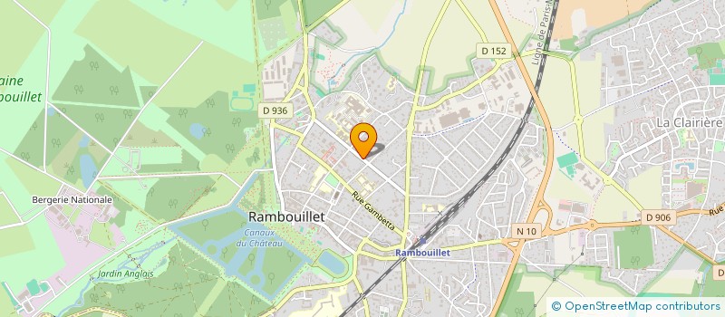localisation de l'entreprise BATIMENT SERVICES 78 à RAMBOUILLET