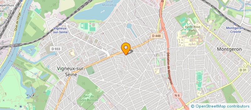 localisation de l'entreprise BATIMENT SERVICES à VIGNEUX-SUR-SEINE