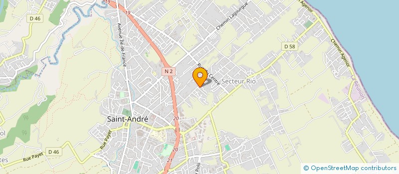 localisation de l'entreprise BATIMENT SERVICES OI à SAINT-ANDRE
