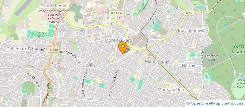 localisation de l'entreprise BATIMENT SOUF à LE HAVRE