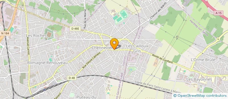 localisation de l'entreprise BATIMENT SPERA  CONFLANS-SAINTE-HONORINE