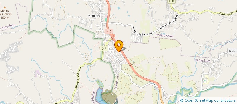 localisation de l'entreprise BATIMENT SUD  SAINTE-LUCE