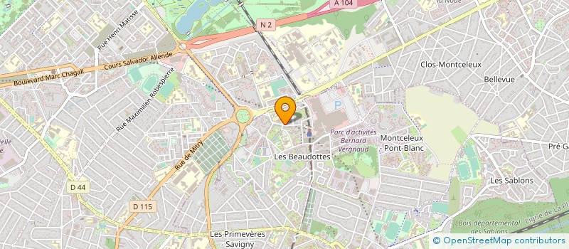 localisation de l'entreprise BATIMENT SUR MESURE à SEVRAN