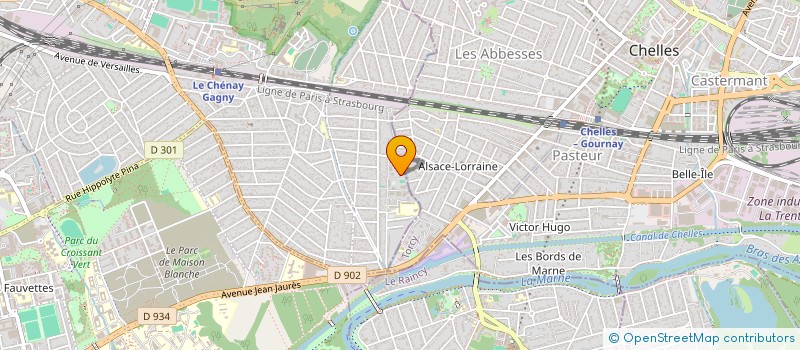 localisation de l'entreprise BATIMENT TALEB SIFI  GAGNY