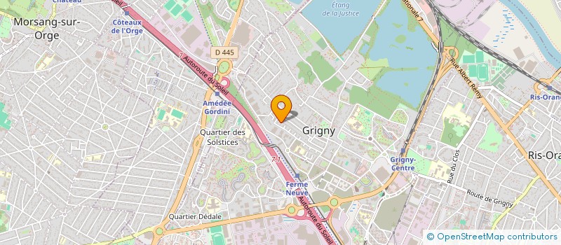 localisation de l'entreprise BATIMENT TNC SERVICES à GRIGNY