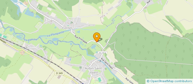 localisation de l'entreprise BATIMENT TOITURE HUMIDITE  SAINT-DENUX