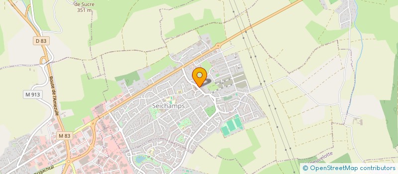 localisation de l'entreprise BATIMENT TOUS CORPS D'ETAT  SEICHAMPS