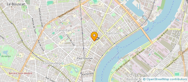 localisation de l'entreprise BATIMENT TOUS SERVICES à BORDEAUX