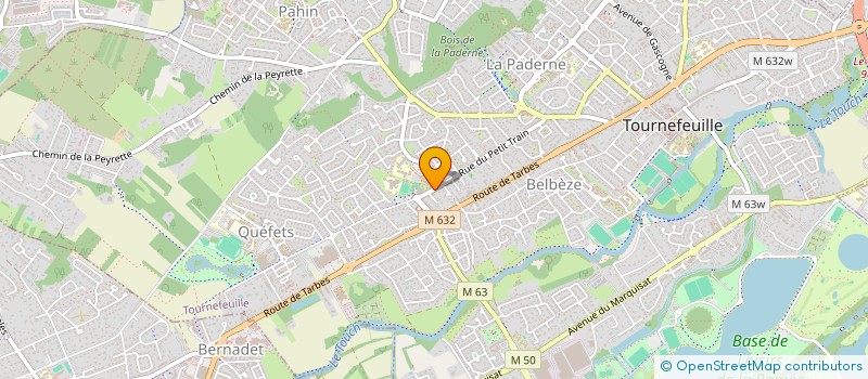 localisation de l'entreprise BATIMENT TRADITION FRANCAISE (BTF)  TOURNEFEUILLE