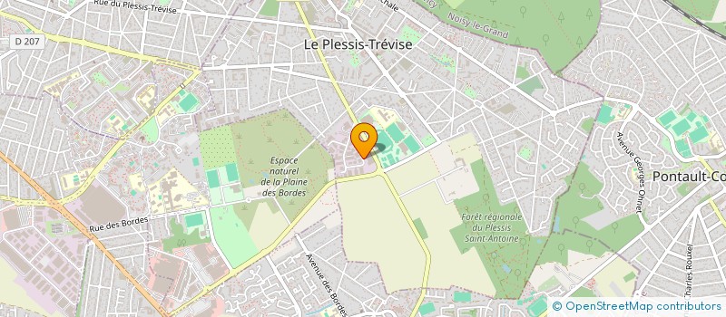 localisation de l'entreprise BATIMENT TRAVAUX EXPORTATION à LE PLESSIS-TREVISE