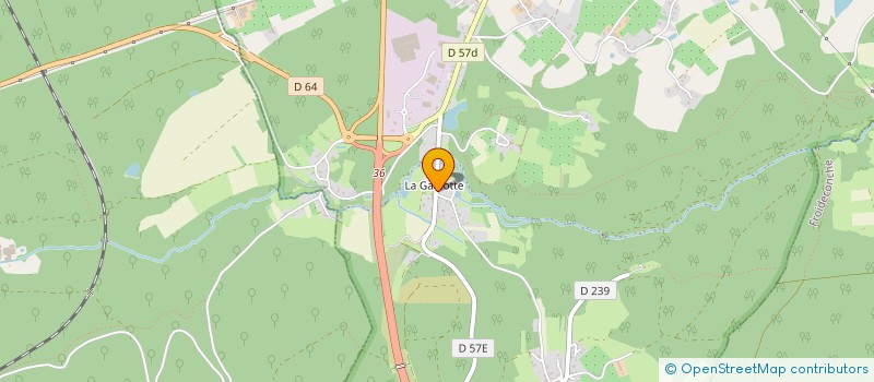 localisation de l'entreprise BATIMENT TRAVAUX PUBLICS FOUGEROLLAIS  FOUGEROLLES-SAINT-VALBERT