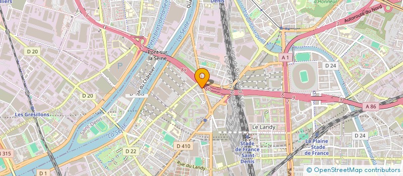 localisation de l'entreprise BATIMENT TRAVAUX SERVICES à SAINT-DENIS