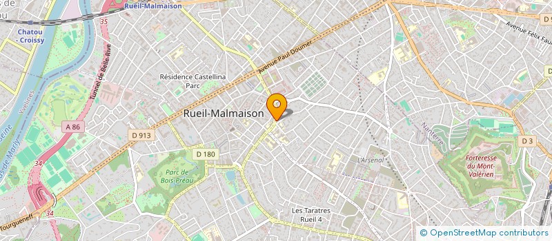 localisation de l'entreprise BATIMENTFLO à RUEIL-MALMAISON