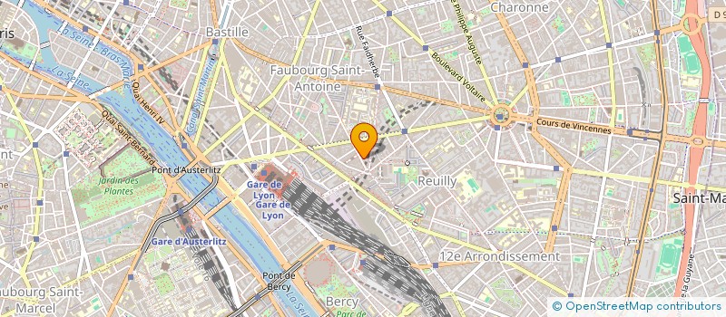 localisation de l'entreprise BATIMENTS 3 DIMENSIONS à PARIS