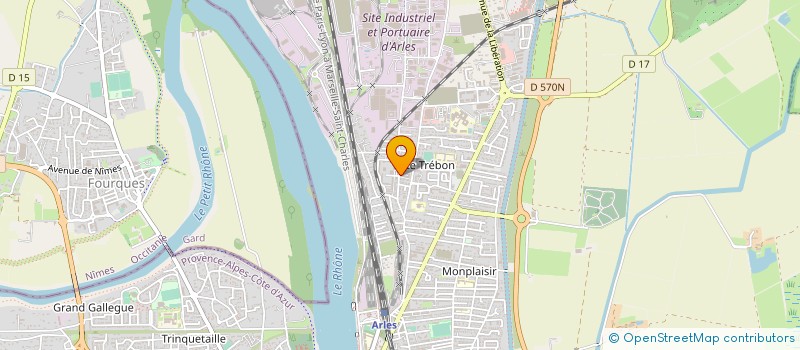 localisation de l'entreprise BATIMENTS ARLESIENS  ARLES