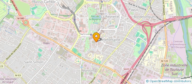localisation de l'entreprise BATIMENTS DECOR à TOULOUSE