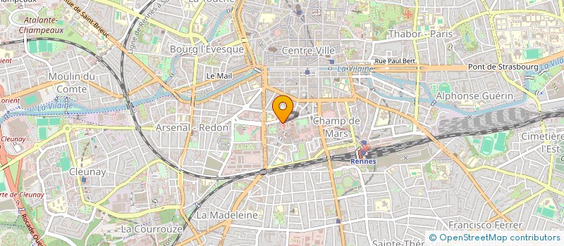 localisation de l'entreprise BATIMENTS ET IMMEUBLES DE L'OUEST  RENNES