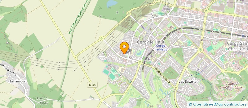 localisation de l'entreprise BATIMENTS ET TRAVAUX PUBLICS à SAINT-MICHEL-SUR-ORGE