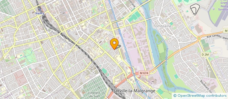 localisation de l'entreprise BATIMENTS LORRAINS  NANCY