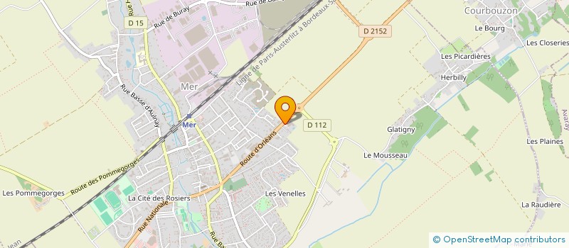 localisation de l'entreprise BATIMENTS MEROIS  MER