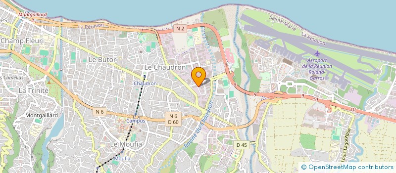 localisation de l'entreprise BATIMENTS MODULAIRES DES MASCAREIGNES  SAINT-DENIS