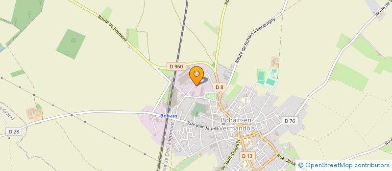 localisation de l'entreprise BATIMENTS MODULAIRES DU VERMANDOIS à BOHAIN-EN-VERMANDOIS