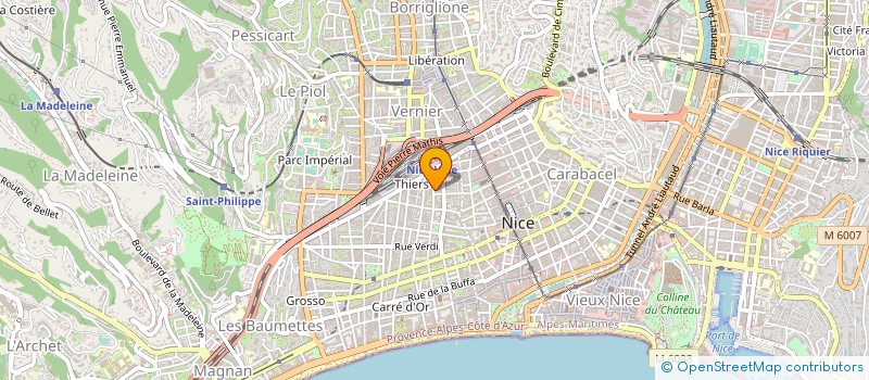 localisation de l'entreprise BATIMENTS SERVICES à NICE