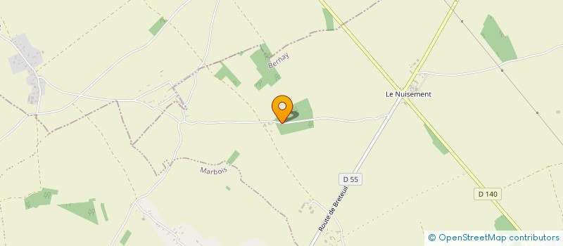 localisation de l'entreprise BATIMENTS SERVICES PLUS  MESNILS-SUR-ITON